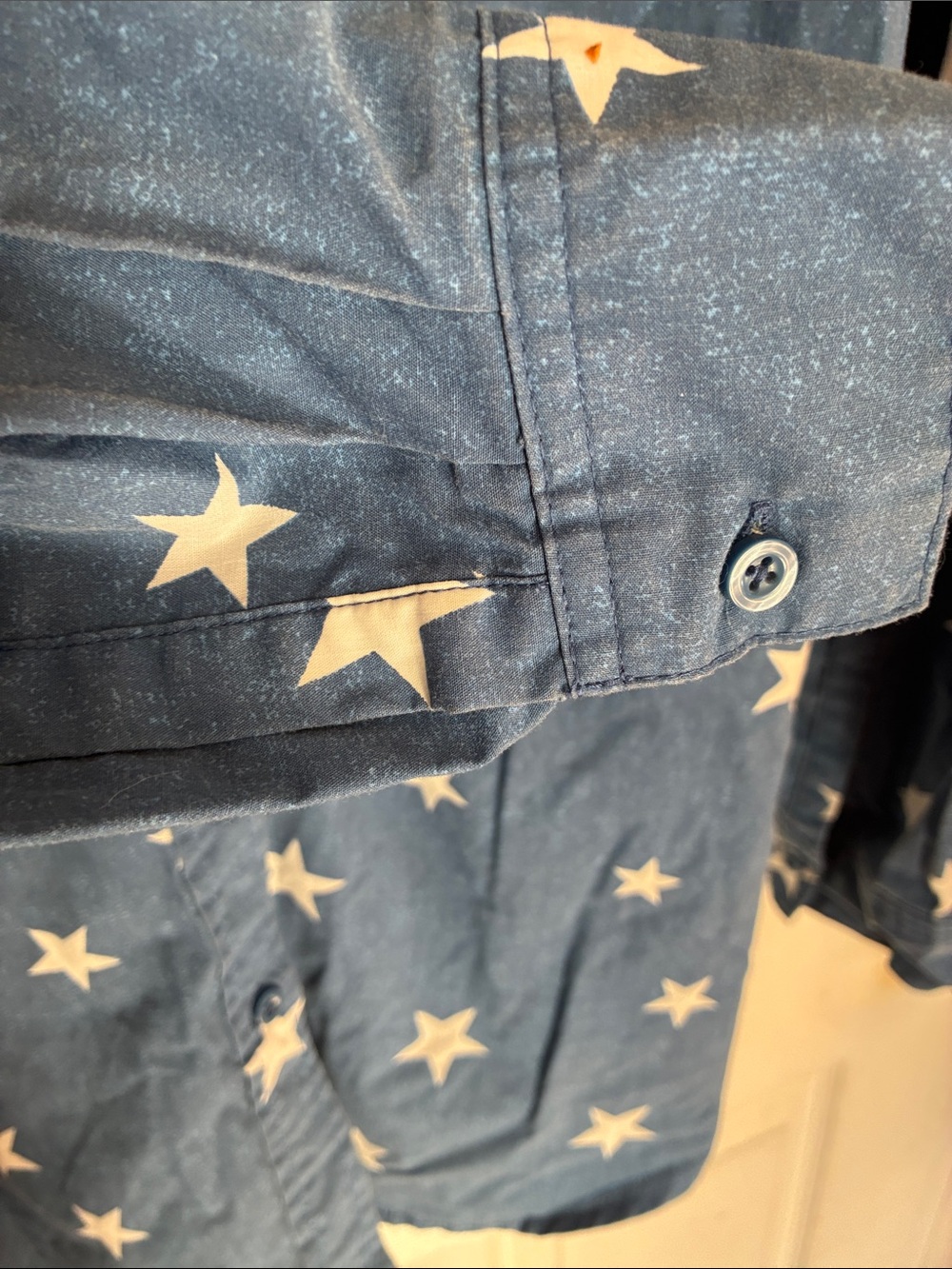WomanWithin Size 2X Star-Print Button-Up Shirt - Unbranded - Picture 5 of 10